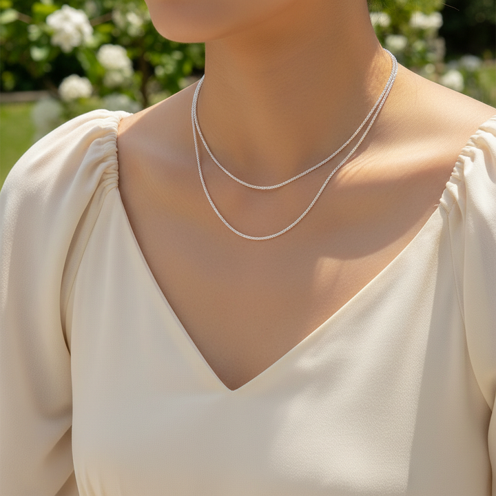 Minimalistische Halskette - LightTouch