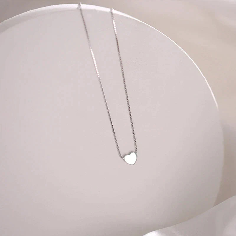 Minimalistische Silberkette - SilverHeart