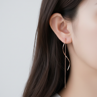 Moderne Ohrstecker - LongWaves