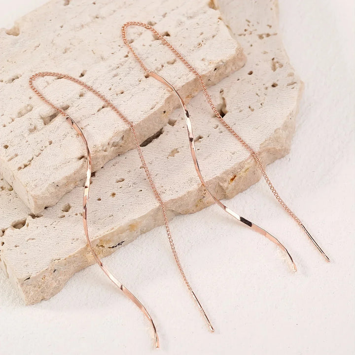 Moderne Ohrstecker - LongWaves