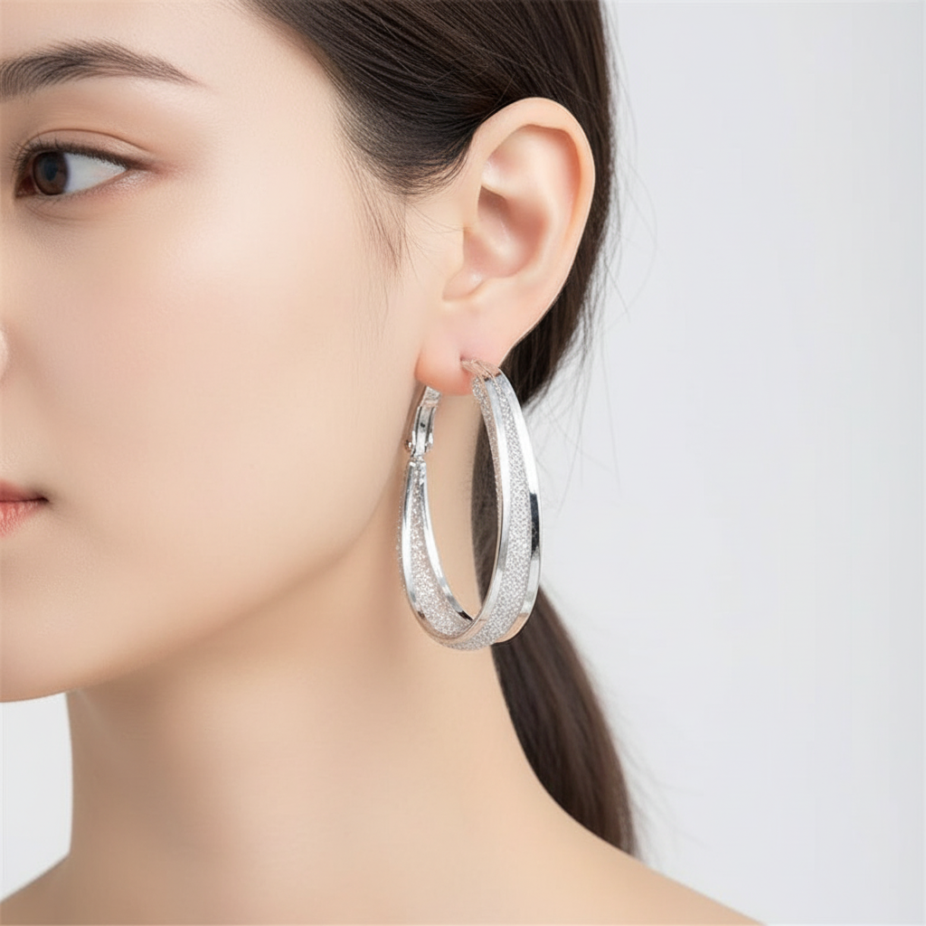 Moderne Ovale Ohrringe - ModernHoops