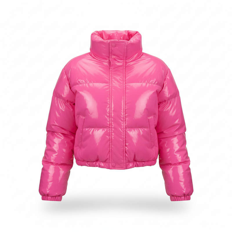 Modischer Puffer-Mantel -  Elisa