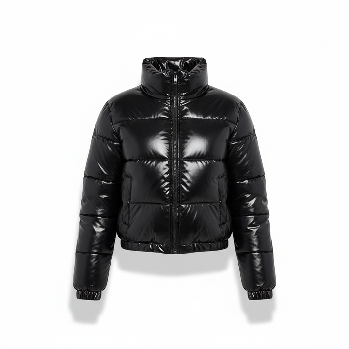 Modischer Puffer-Mantel -  Elisa