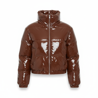 Modischer Puffer-Mantel -  Elisa