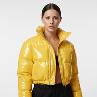 Modischer Puffer-Mantel -  Elisa