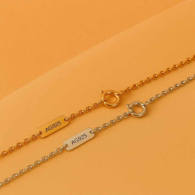 Moissanit Eye-Cut Halskette – Eleganz in Vollendung