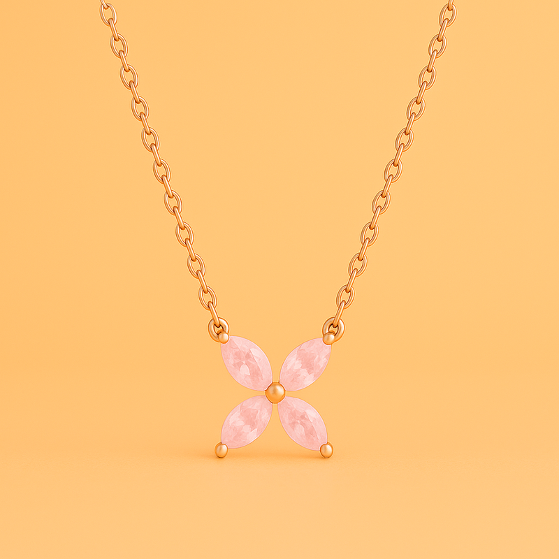 Moissanit Eye-Cut Halskette – Eleganz in Vollendung