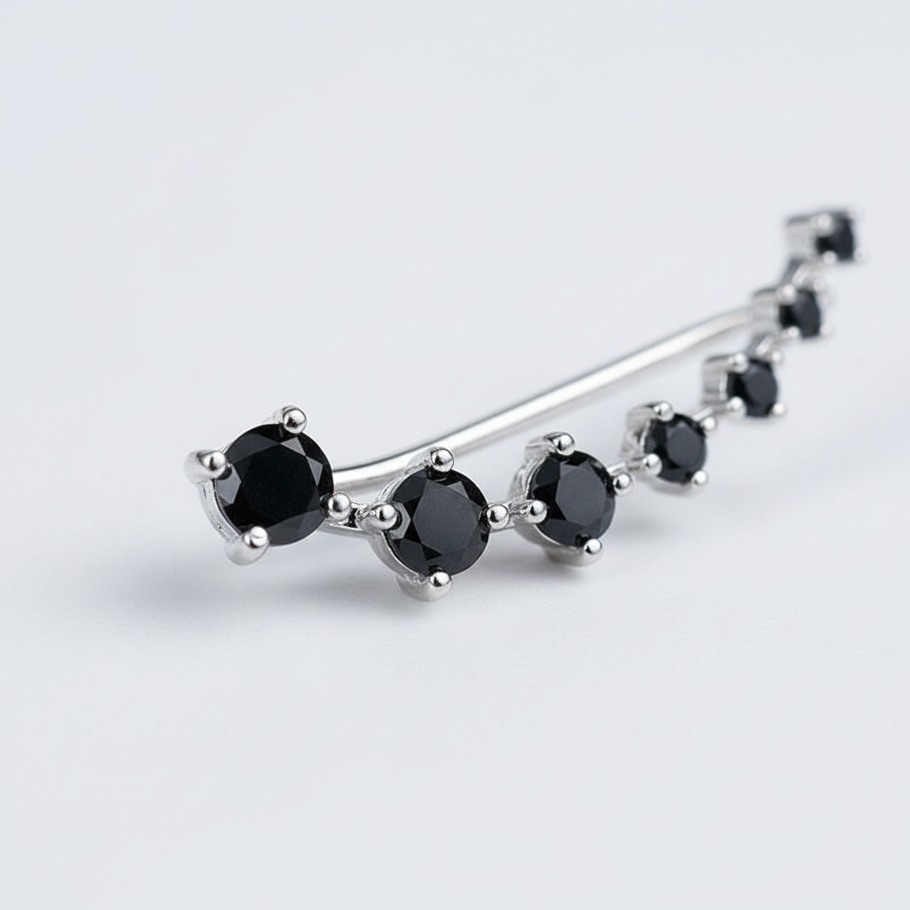 Ohrringe Aus Sterlingsilber - StarSpark