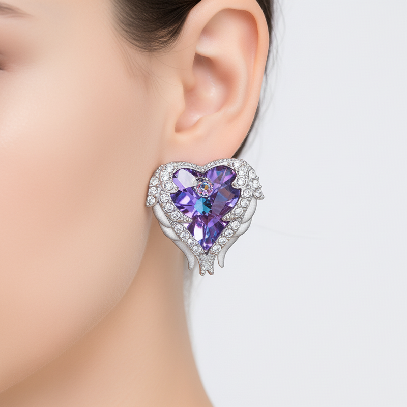 Ohrringe Mit Engelsflügeln - HeartWings