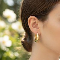 Ohrringe Mit Geschwungenem Design - Lunaria