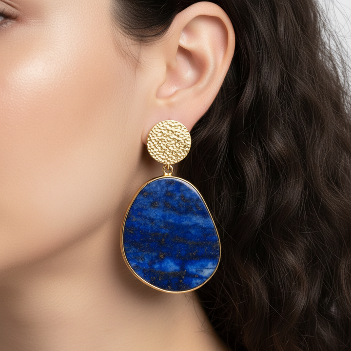 Ovaler Ohrring - LapisElegance