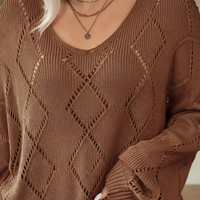 Oversized Damenstrickpullover -  Viktoria