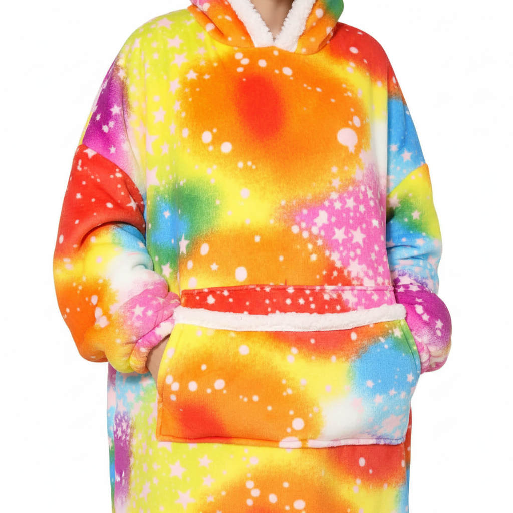 Oversized Fleece-Decke - SnuggleHood