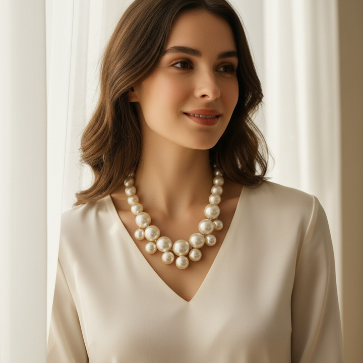 Perlenhalskette - PearlGlow