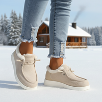 Plüschgefütterte Winter-Schuhe -  Elvira