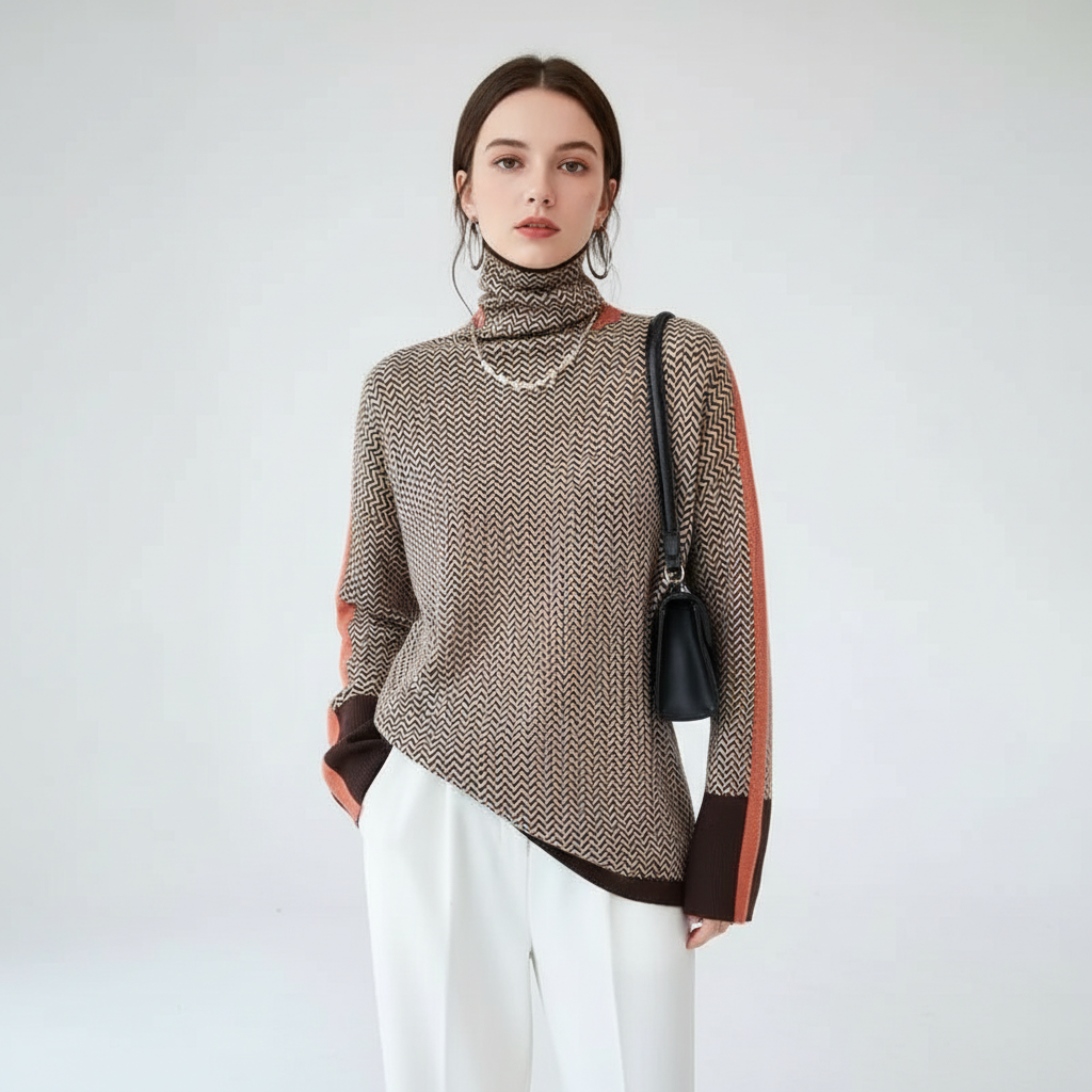 Rollkragenpullover Für Damen -  Elvira