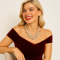 Runde Perlenhalskette - PearlGlow