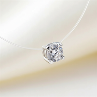 Runde Zirkon-Halskette - ZirconGlow