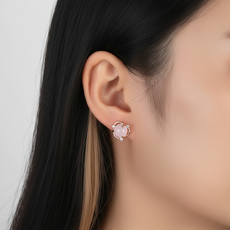 Runde Elegante Ohrringe - BeautyStar