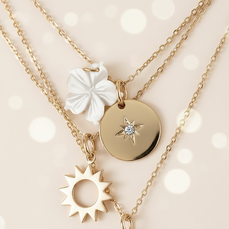 Schichtkette Mit Anhängern - OrnateChoker