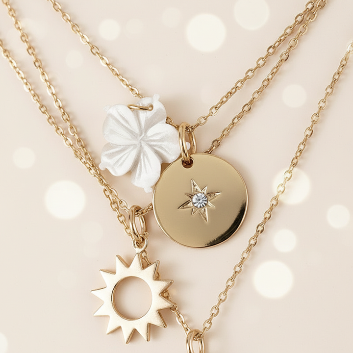 Schichtkette Mit Anhängern - OrnateChoker