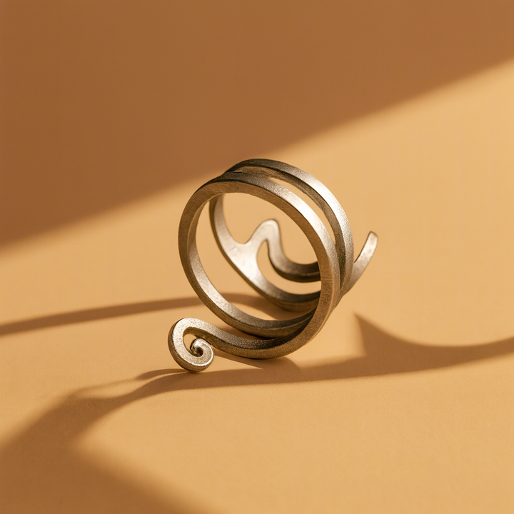 Silberne Katzenring – Verspielt & Stilvoll