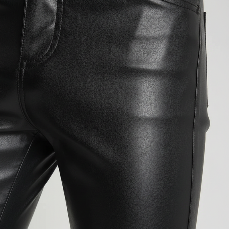 Skinny Fit Lederhose -  Heinrich