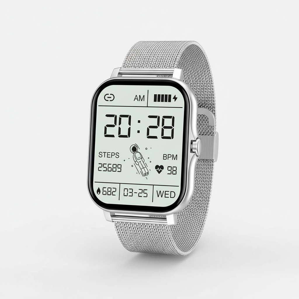 Smartwatch Mit Fitness-Tracker - StyleTrack
