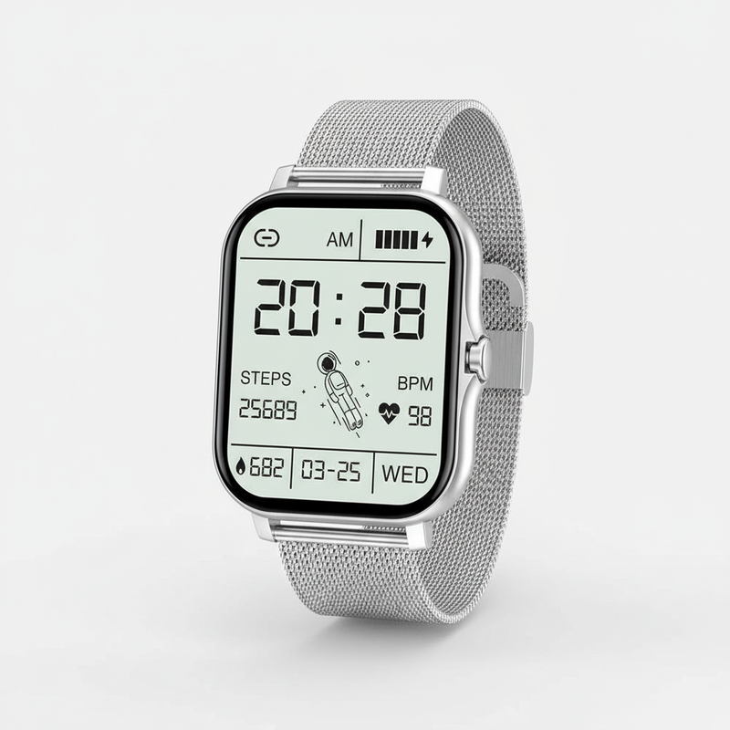 Smartwatch Mit Fitness-Tracker - StyleTrack