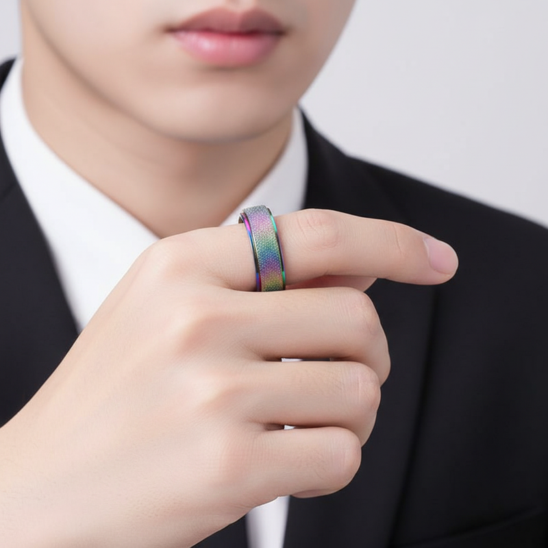 Spinner-Ring Aus Edelstahl - SerenoRing