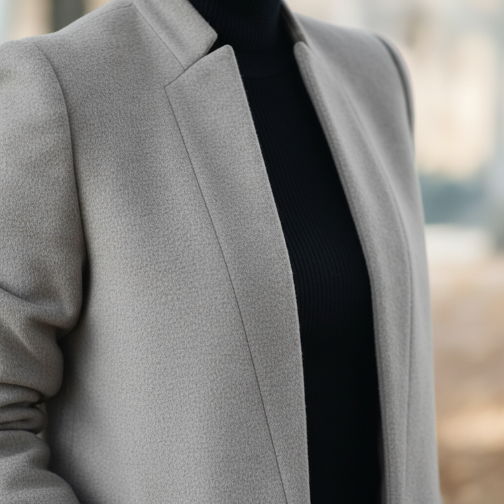 Stehkragen Mantel -  Valentina