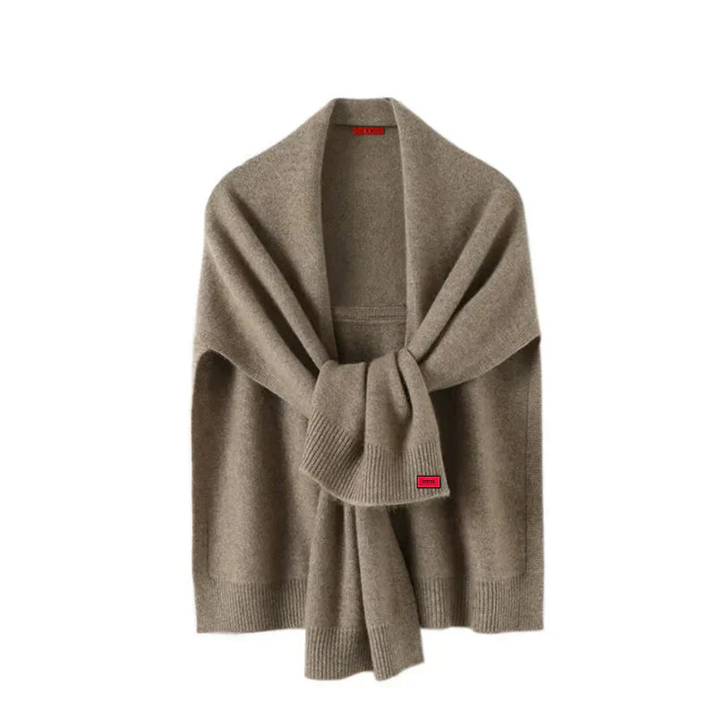 Strick-Umhang Für Damen - ElegantScarf