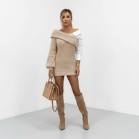 Strickkleid Mit Hemd -  Margarete