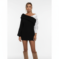 Strickkleid Mit Hemd -  Margarete