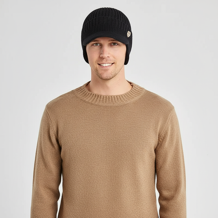 Strickmütze Mit Ohrenklappen - Earmuffz