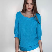 Strickpullover Mit Fledermausärmeln - Gabriele