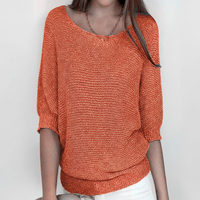 Strickpullover Mit Fledermausärmeln - Gabriele