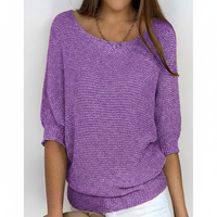 Strickpullover Mit Fledermausärmeln - Gabriele