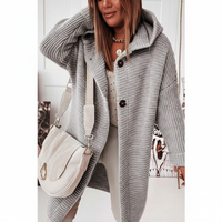 Strickweste Mit Kapuze - Isabella