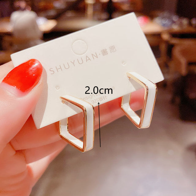 Stylische Ohrringe - ShineRound