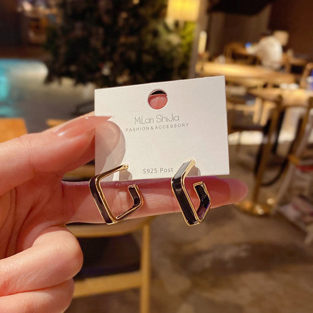 Stylische Ohrringe - ShineRound