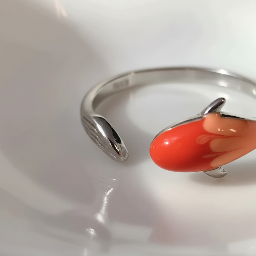 Symbolischer Glücksring - LuckyFishRing