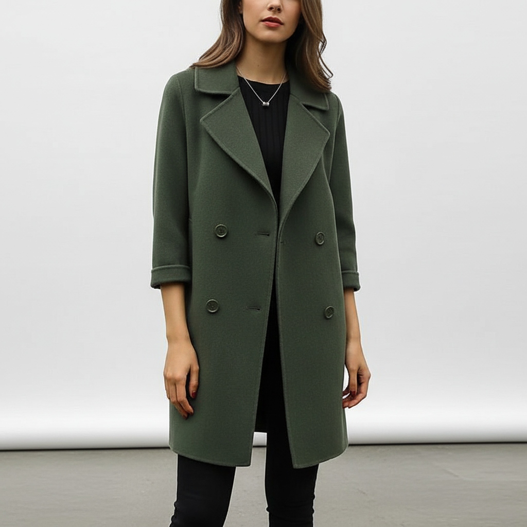 Taillierter Damenmantel -  Lara