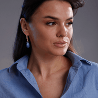 Teardrop-Ohrringe - BlueElegance