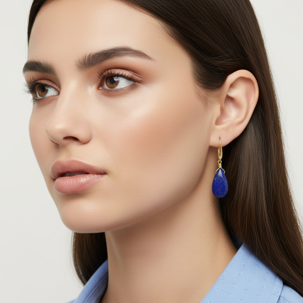 Teardrop-Ohrringe - BlueElegance