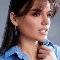 Teardrop-Ohrringe - BlueElegance