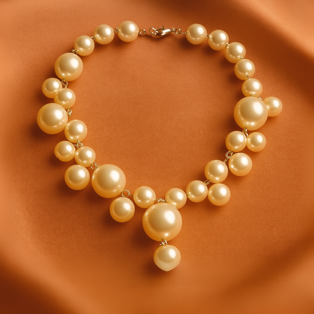 Glanz der Jugend – Traumhaftes Perlenhalsband