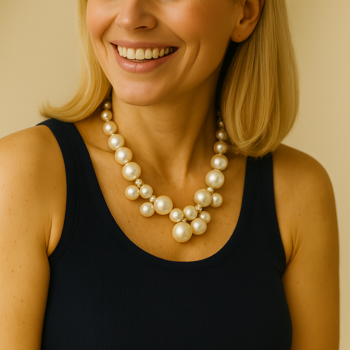 Glanz der Jugend – Traumhaftes Perlenhalsband