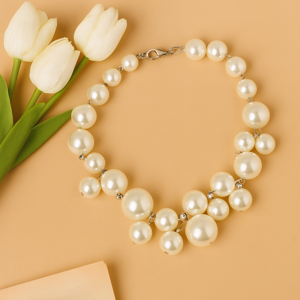 Glanz der Jugend – Traumhaftes Perlenhalsband