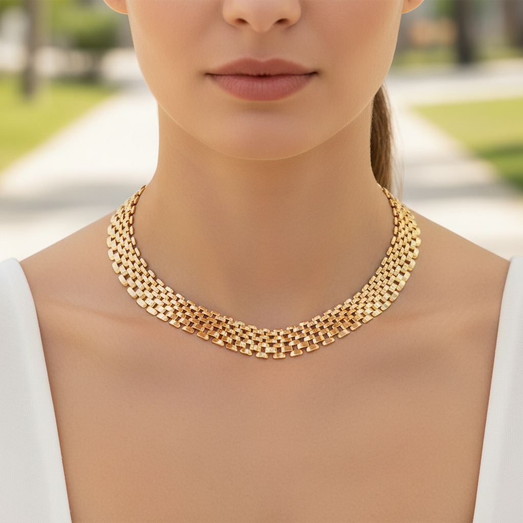 Übertriebene Klobige Halskette - LinkChain